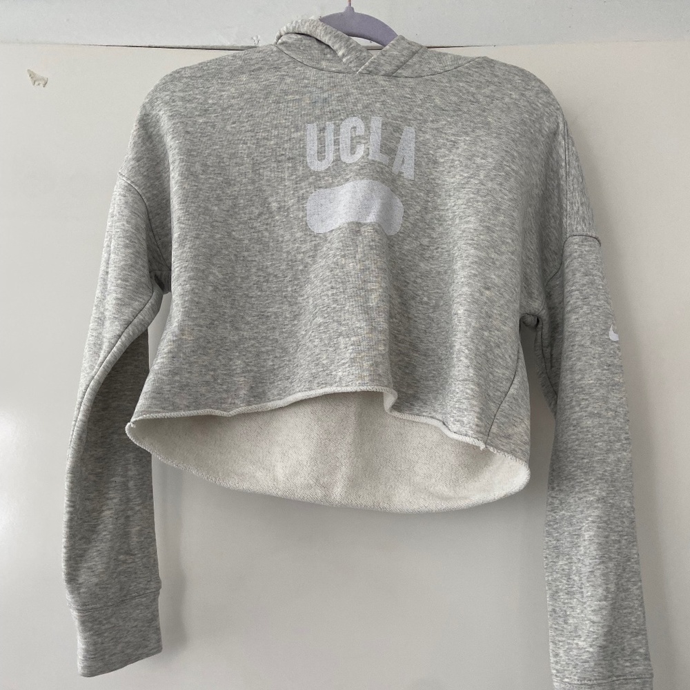 UCLA cropped nike hoodie